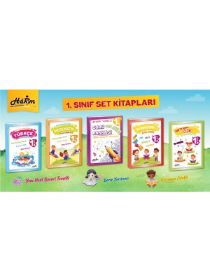 HAKİM YAYINLARI 1 SINIF 5 Lİ SET